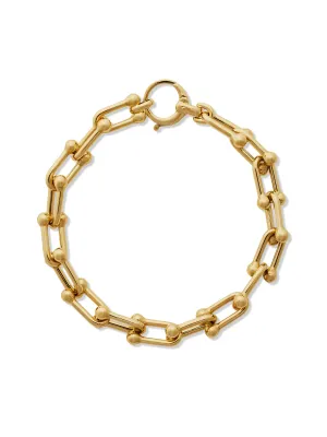 14KY Hardware Link Bracelet