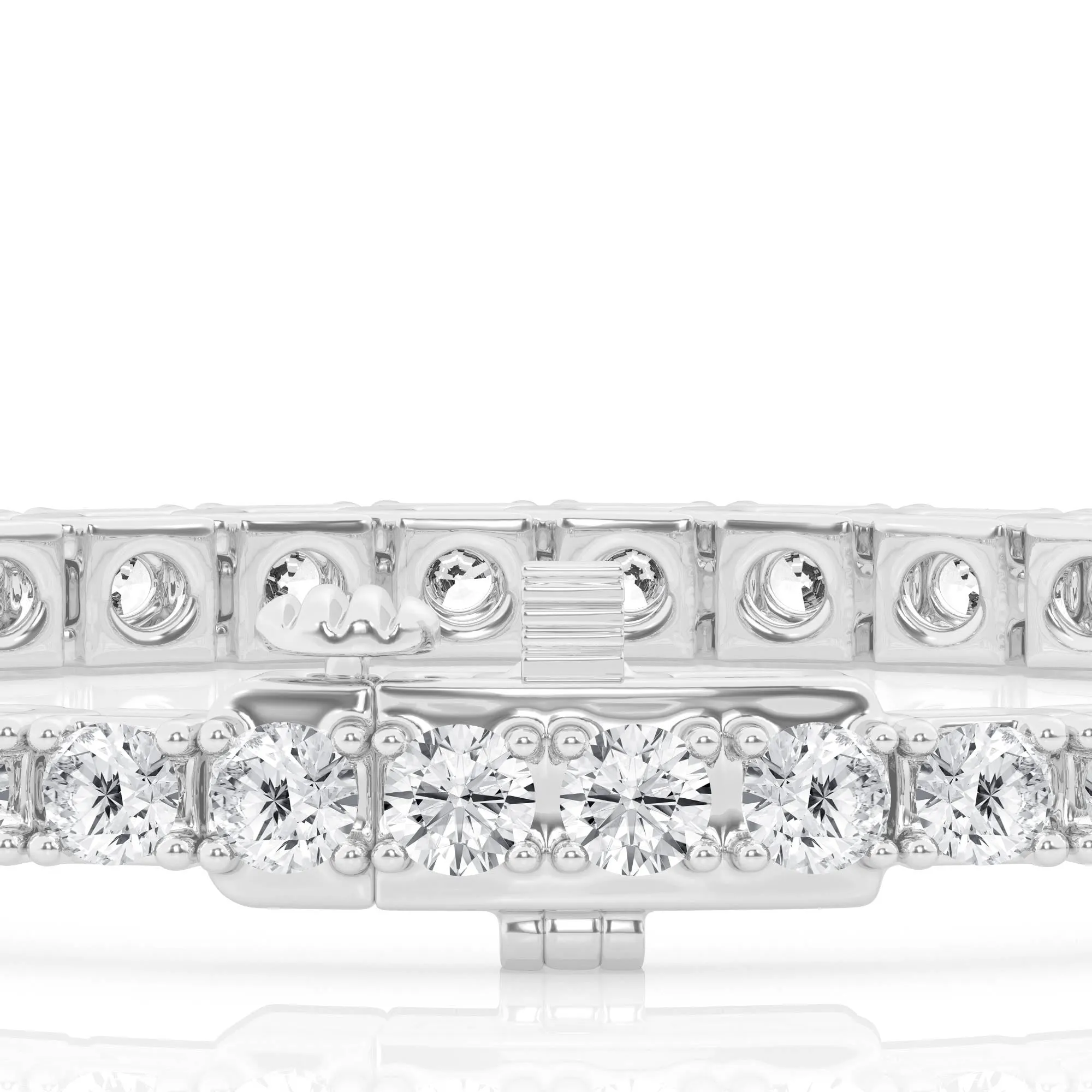 4.00 cttw Tennis Bracelet Round Lab Diamond by Mercury Rings
