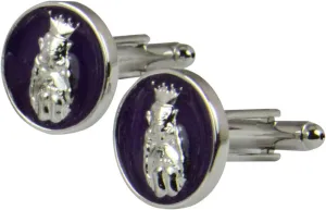 4031939 Pair of Roj Cuff Links Royal Order of Jesters Jester Biliken Mirth is King Billiken