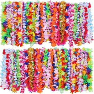 50 Hawaiian Leis for Luauthemed Parties and Events