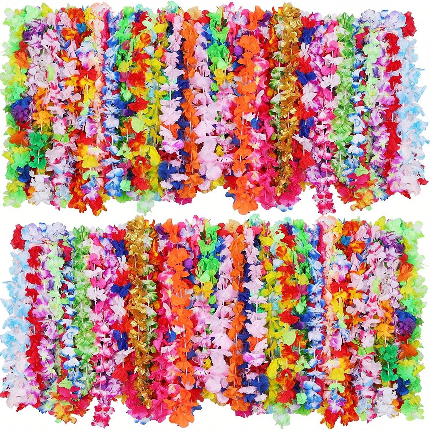 50 Hawaiian Leis for Luauthemed Parties and Events