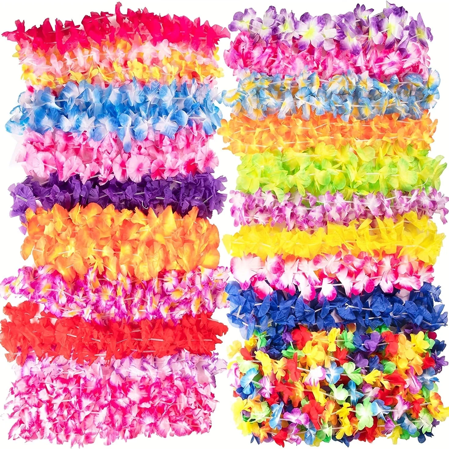 50 Hawaiian Leis for Luauthemed Parties and Events
