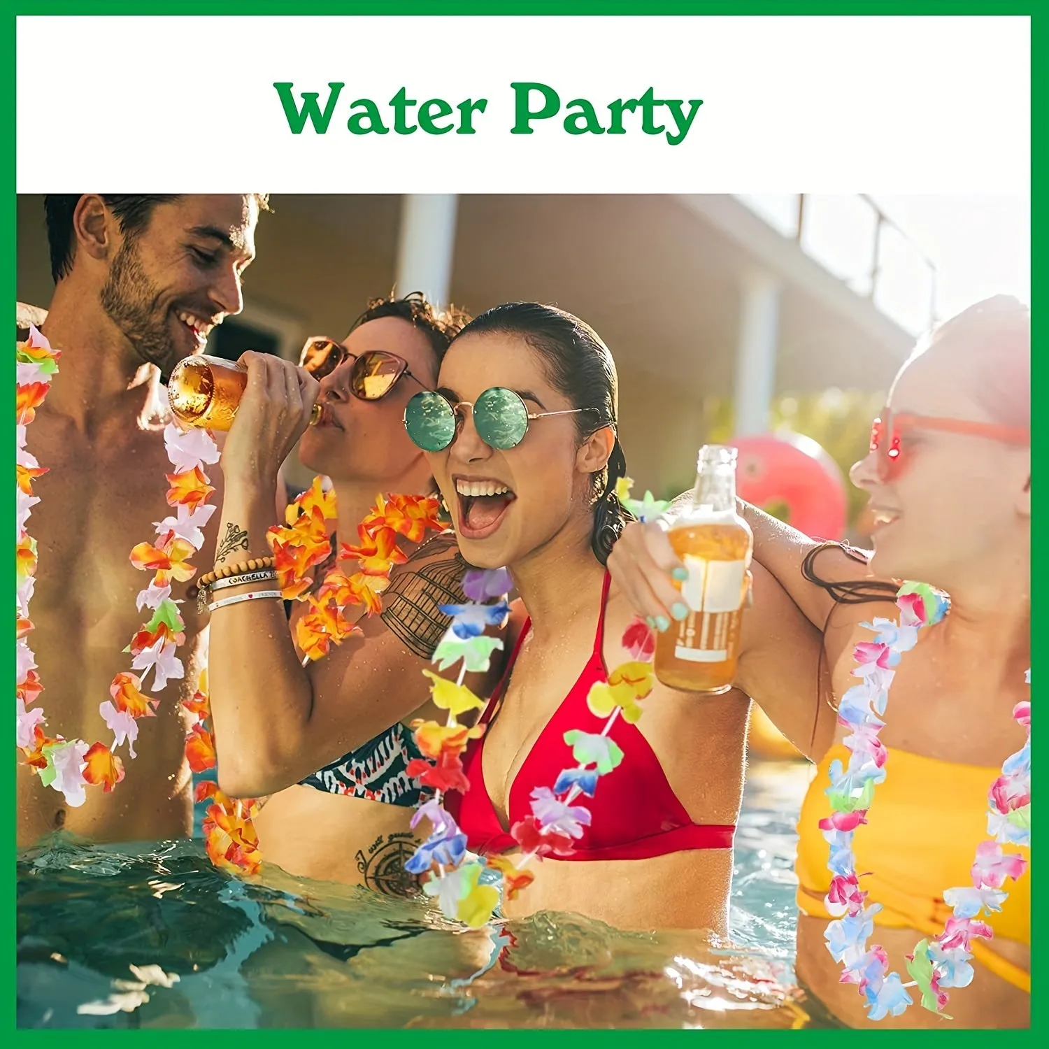 50 Hawaiian Leis for Luauthemed Parties and Events