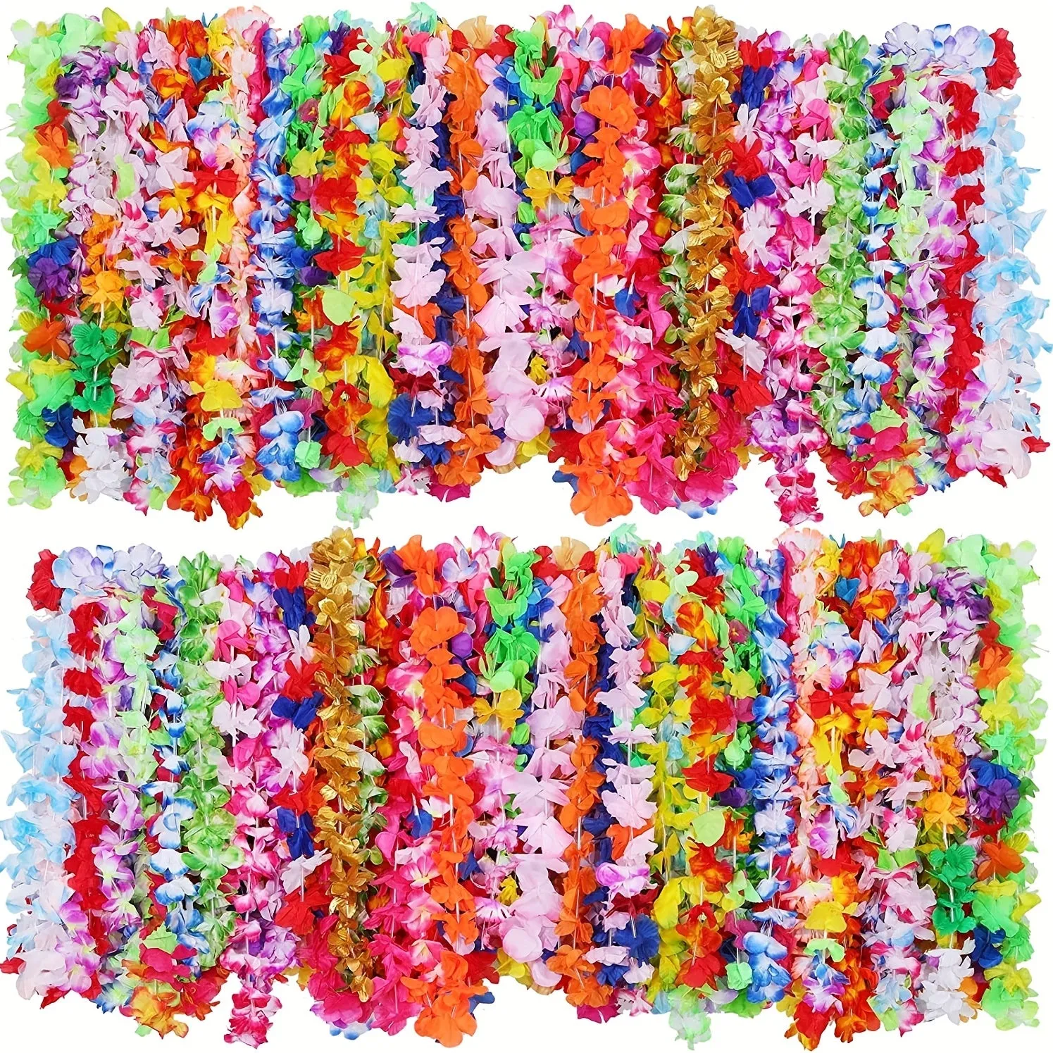 50 Hawaiian Leis for Luauthemed Parties and Events