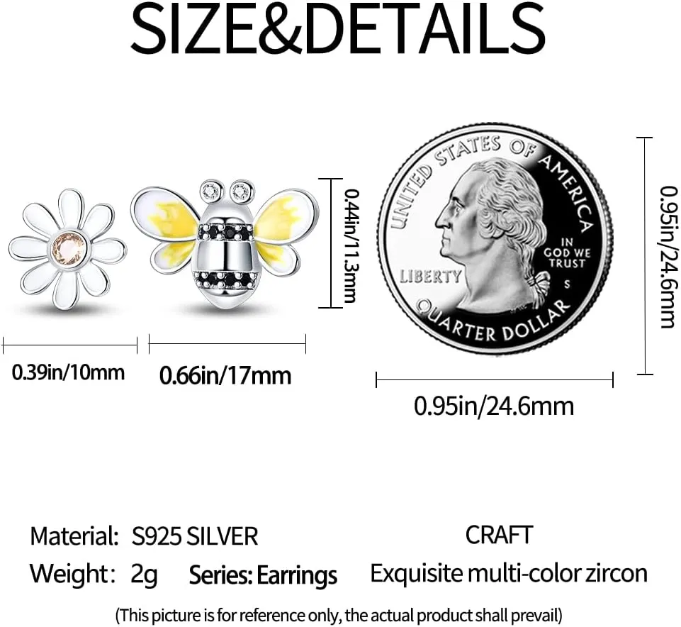 925 Sterling Silver Luminous Hoop Earrings for Women - Colorful Cubic Zirconia, Hypoallergenic, Glow in the Dark