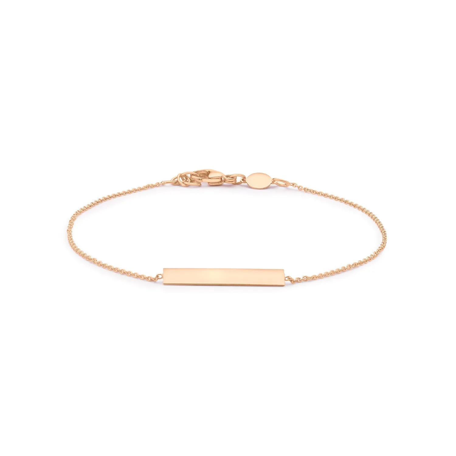 9K Gold Horizontal-Bar Bracelet - 1.29.4602