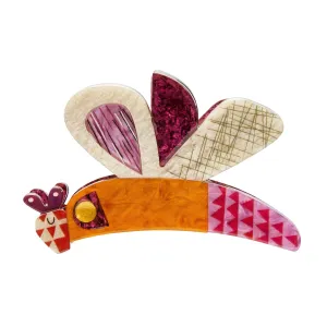 A Dragonfly Named Buzz Hair Clip Claw by Erstwilder