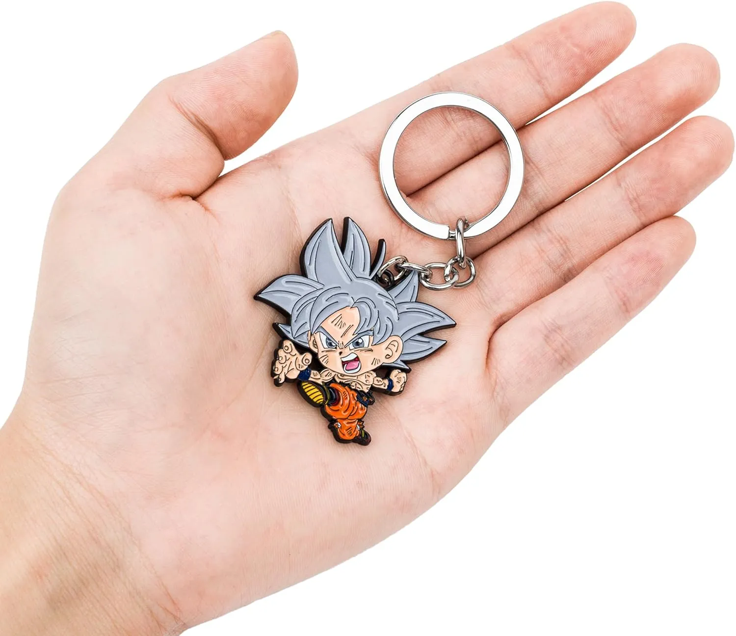 Anime Keychain with Gift Box, Anime Merch with Dragon Ball Charms, Durable Dragon Ball Keychain Accessories