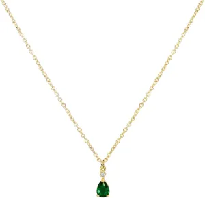 Birthstone Pendant Handmade Gold Plated Necklace Gift Jewelry for Women/Wife, Girlfriend, Sister, Mom, Friend/Birthday, Valentine's Day Gift Ideas