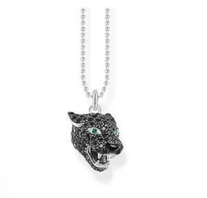 Black Cat Pendant & Chain
