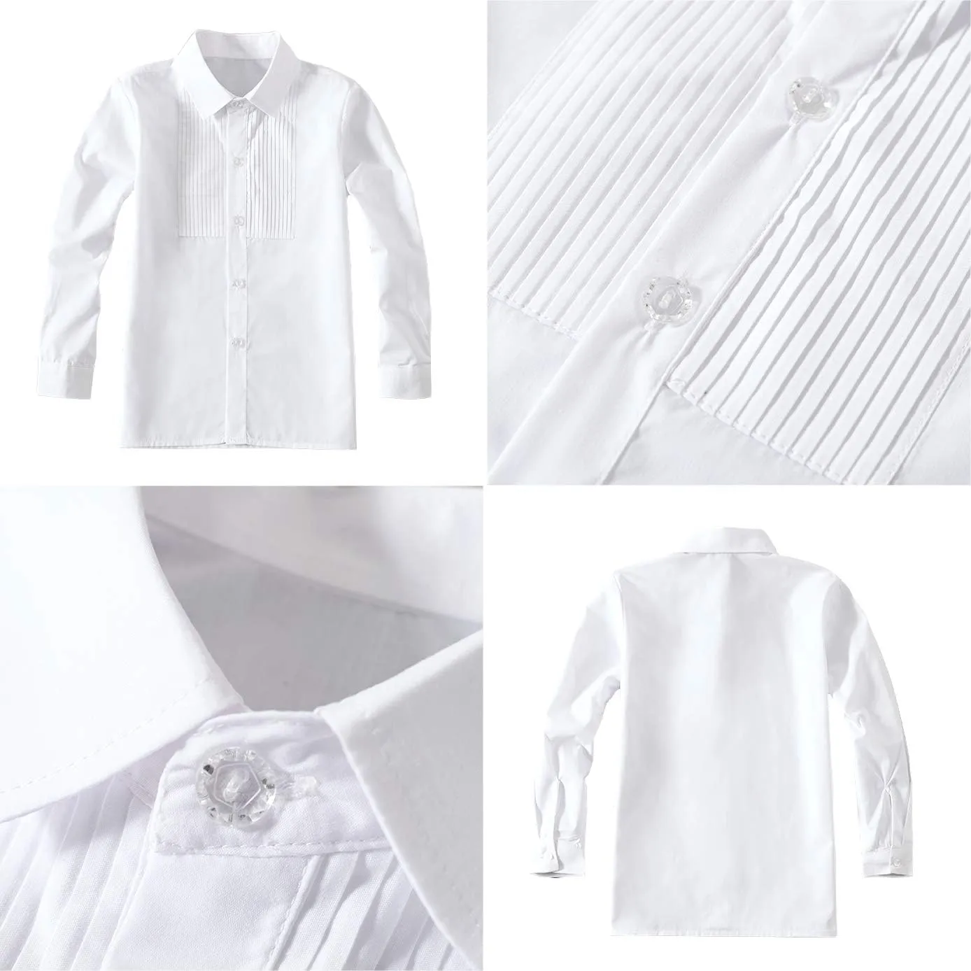 Boy's Suit Pinstripe Formal Dresswear Vest and Pants Set