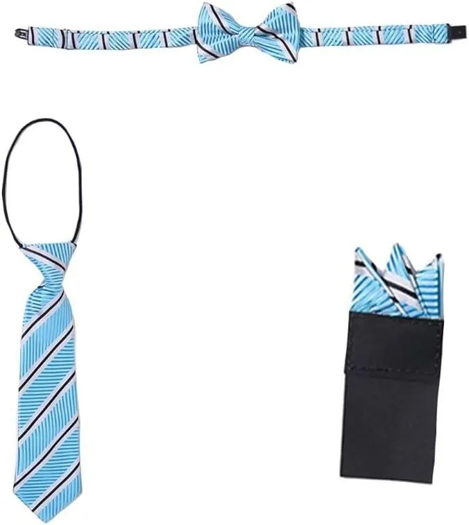 Boy's Suit Pinstripe Formal Dresswear Vest and Pants Set