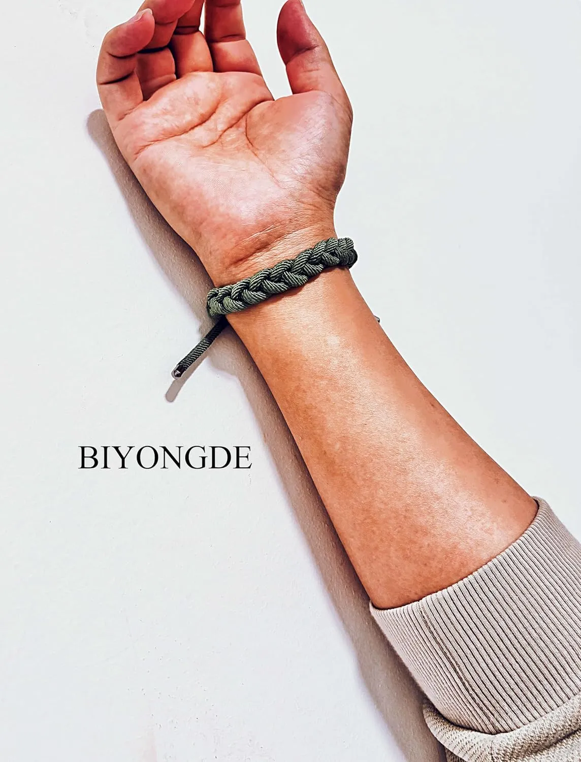 Braided Milano Rope Bracelet with Stainless Steel Charm, Handmade, Adjustable Length for Men and Women