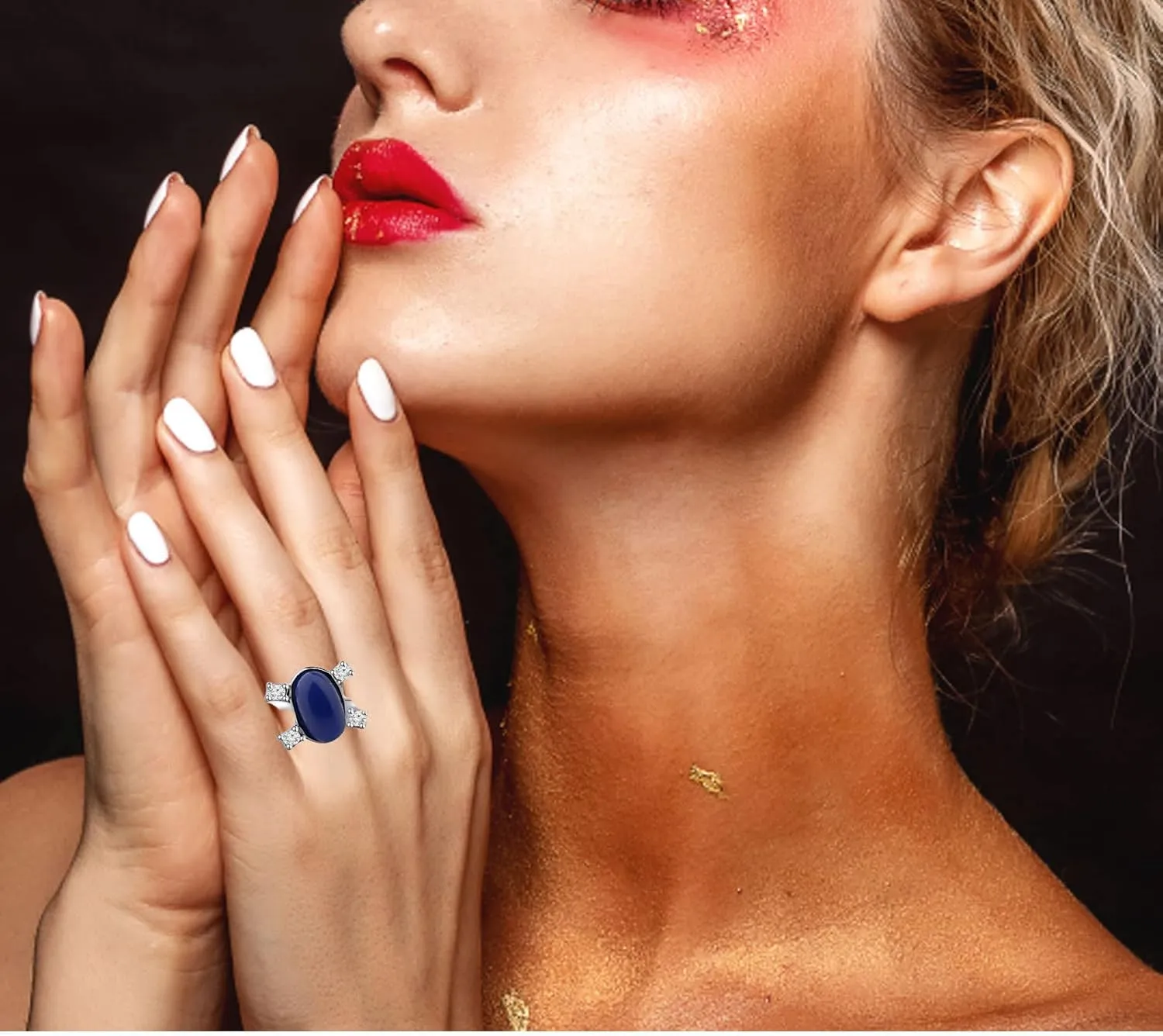 CENWA Elena Inspired Daylight Ring Vampire Cosplay Gift For Elena Fans