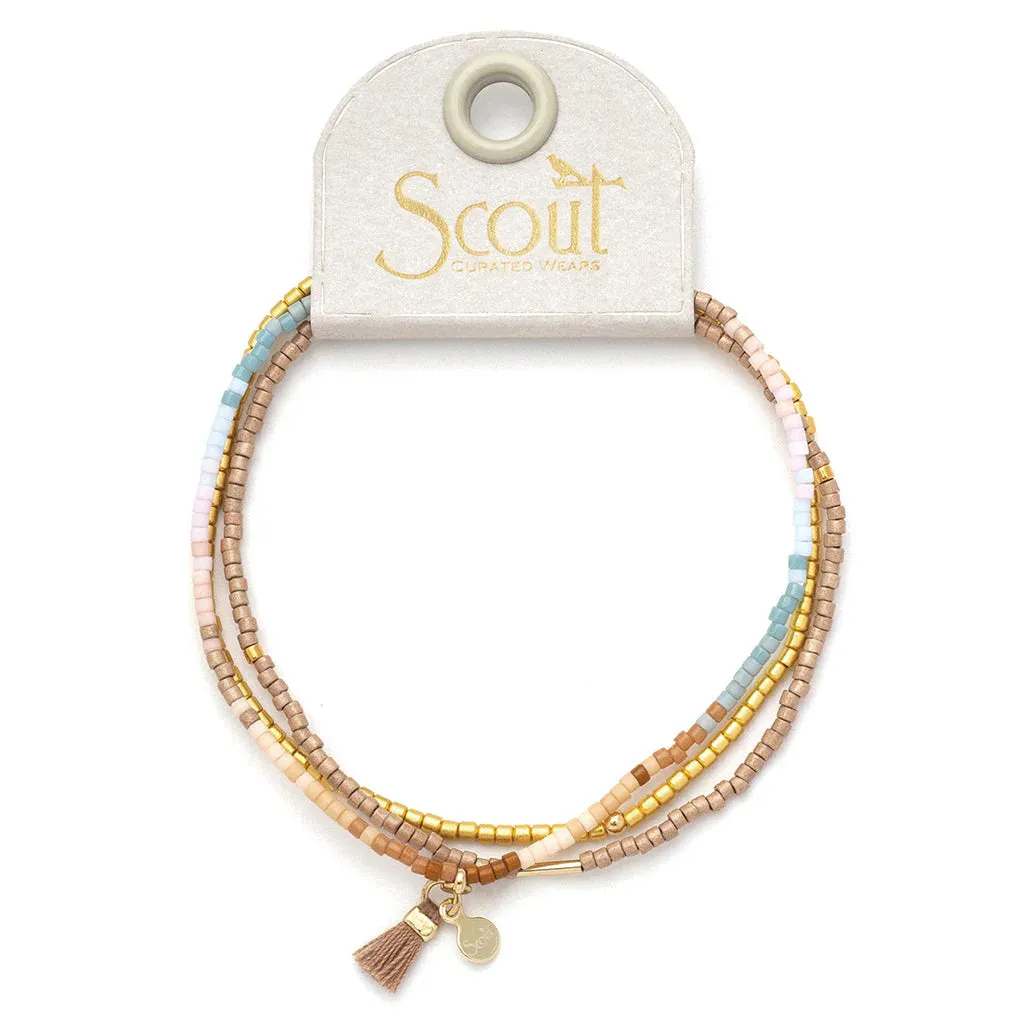 Chromacolor Miyuki Bracelet Trio | Desert Multi/Gold