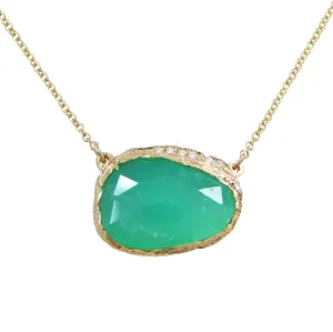 Chrysoprase Hidden Cove Necklace