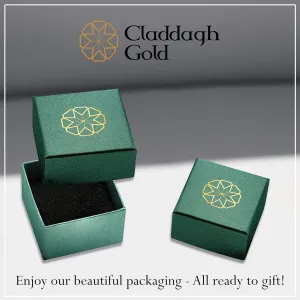 Claddagh Gold 10K and 14K Yellow Gold 15 Aos Quinceanera Heart Open Work Ring