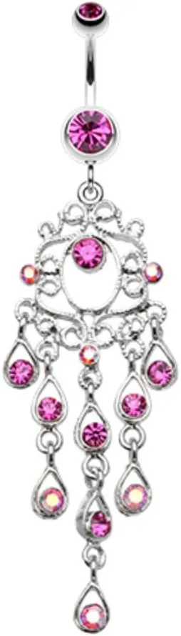 Classic Chandelier Sparkle WildKlass Belly Button Ring