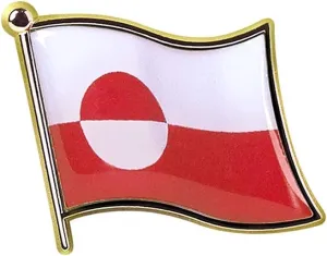Collectible Novelty Flag Pin for Backpack, Scarf - Made From Jeweler Class Metal - Spartan and the Green Egg Explorer Pin Series - North America
