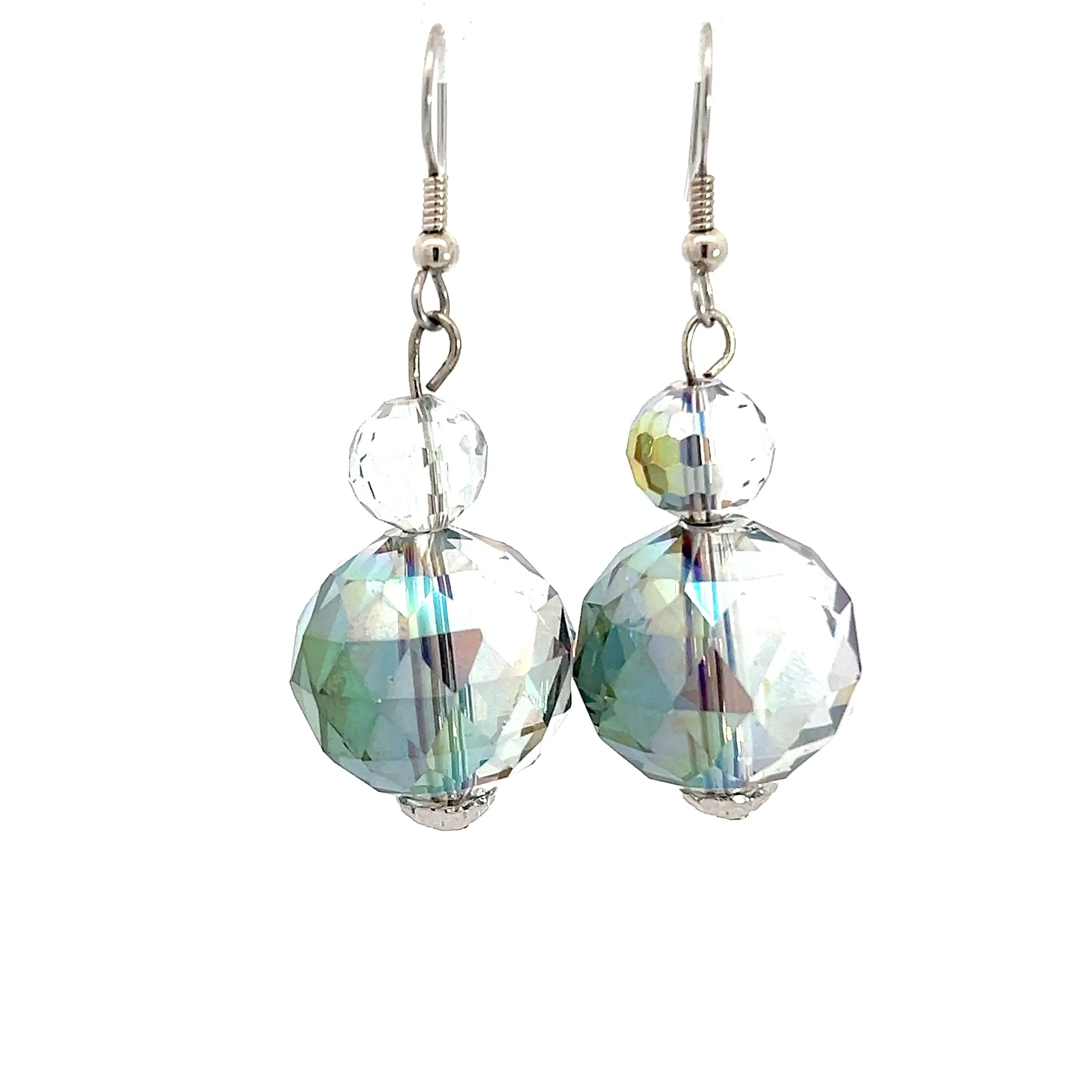Crystal Sphere Earrings