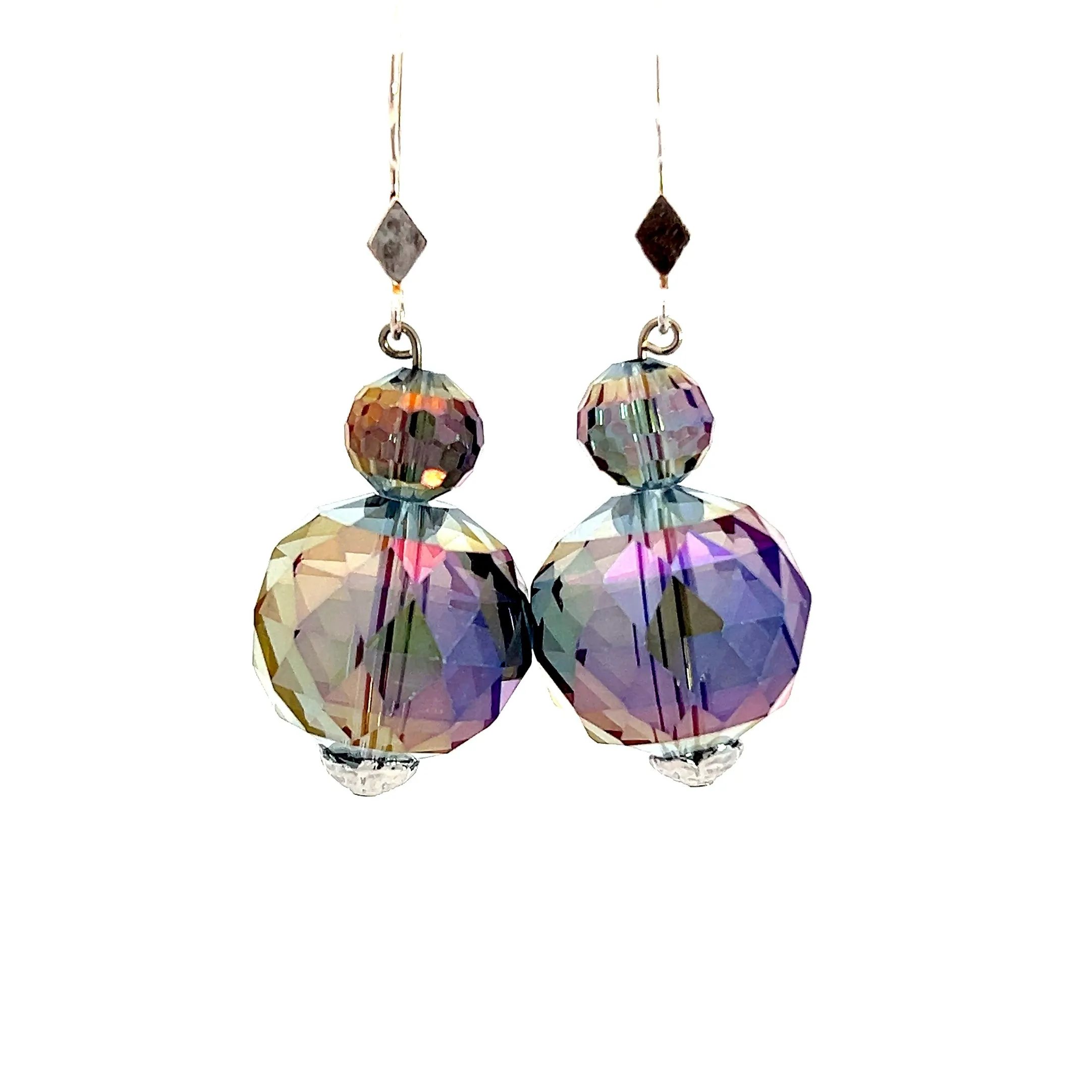 Crystal Sphere Earrings