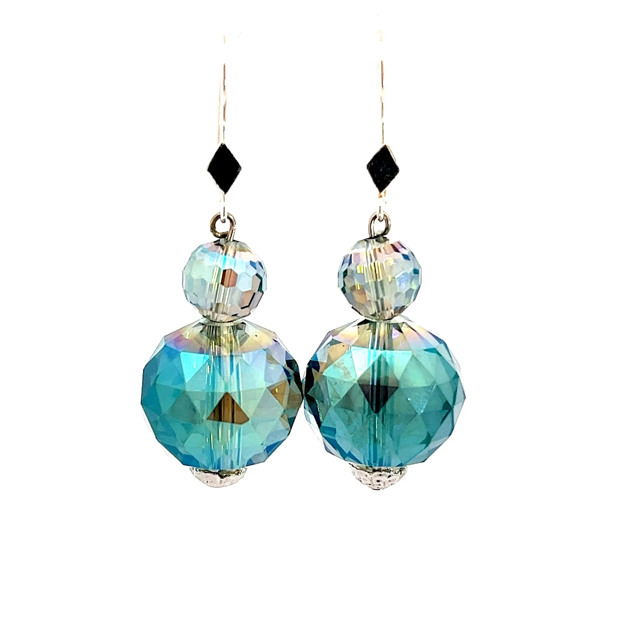 Crystal Sphere Earrings