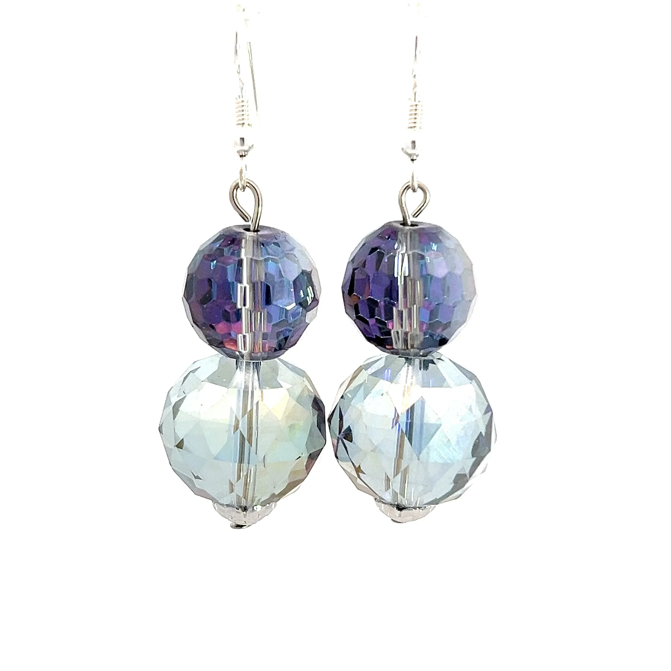 Crystal Sphere Earrings