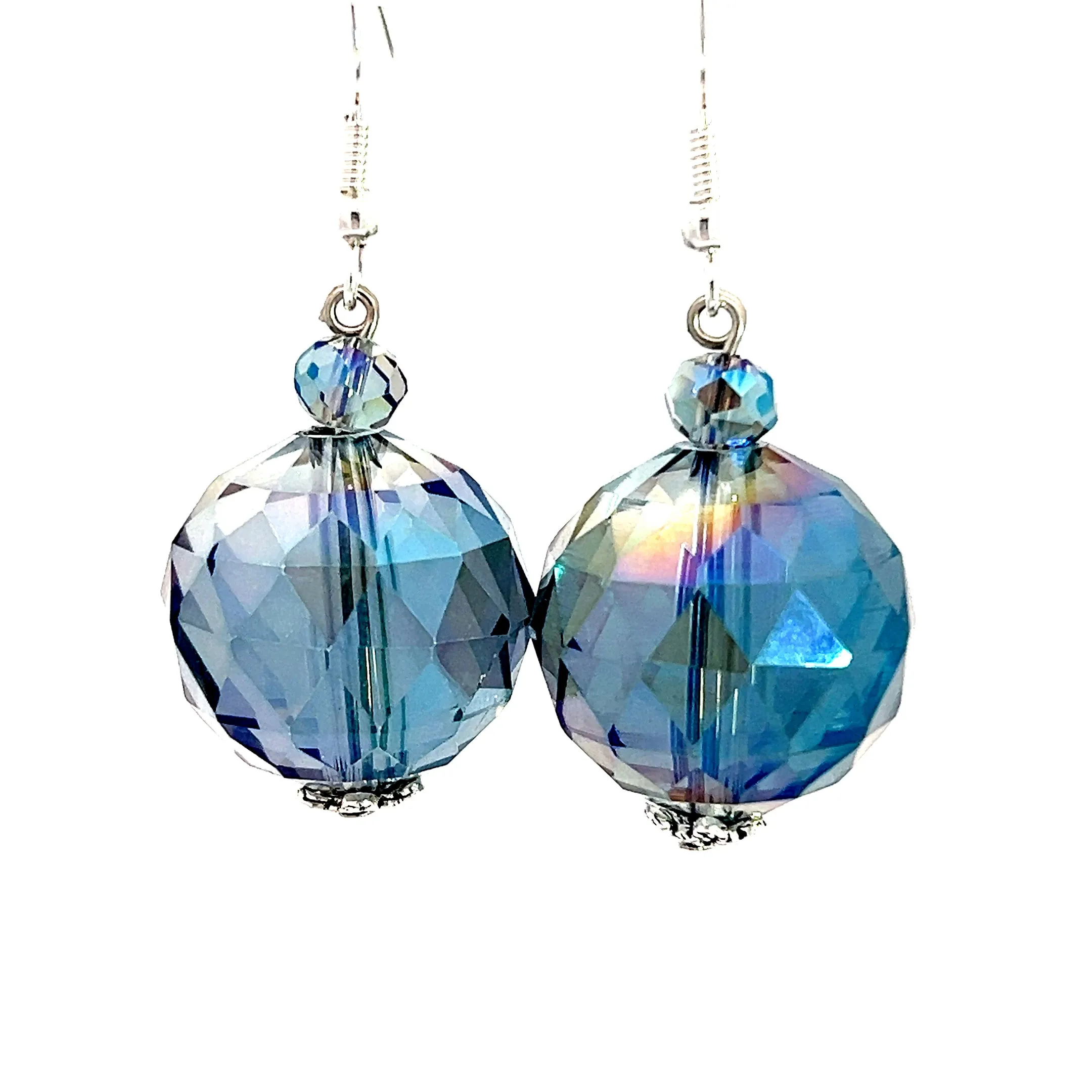 Crystal Sphere Earrings