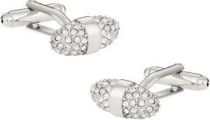 Cuff-Daddy Crystal Cone Cufflinks with Presentation Box