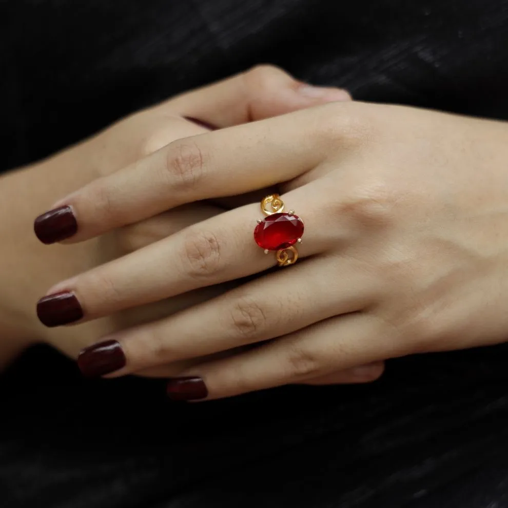 Curly Adjustable Rings (Colour Options)