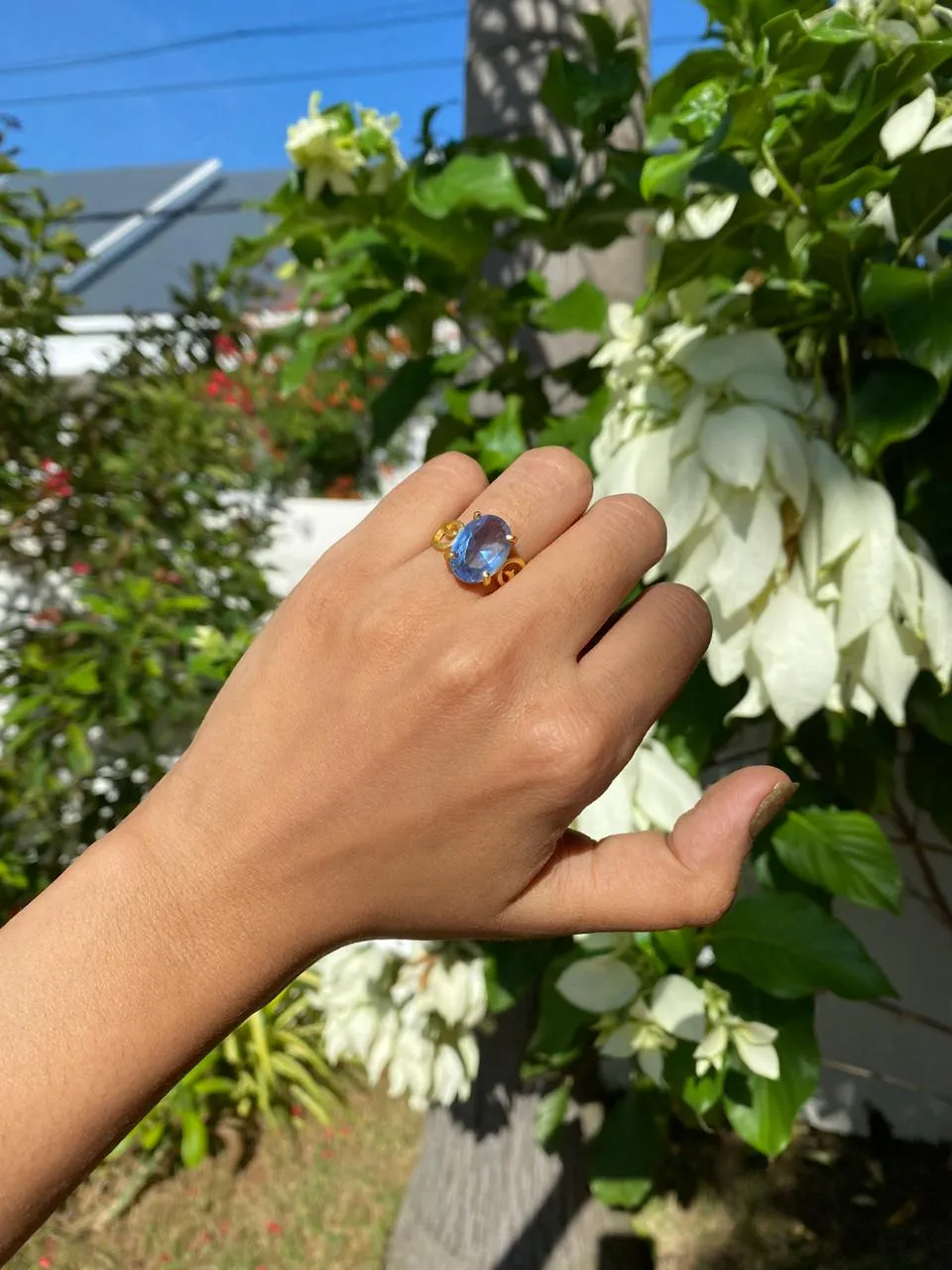 Curly Adjustable Rings (Colour Options)