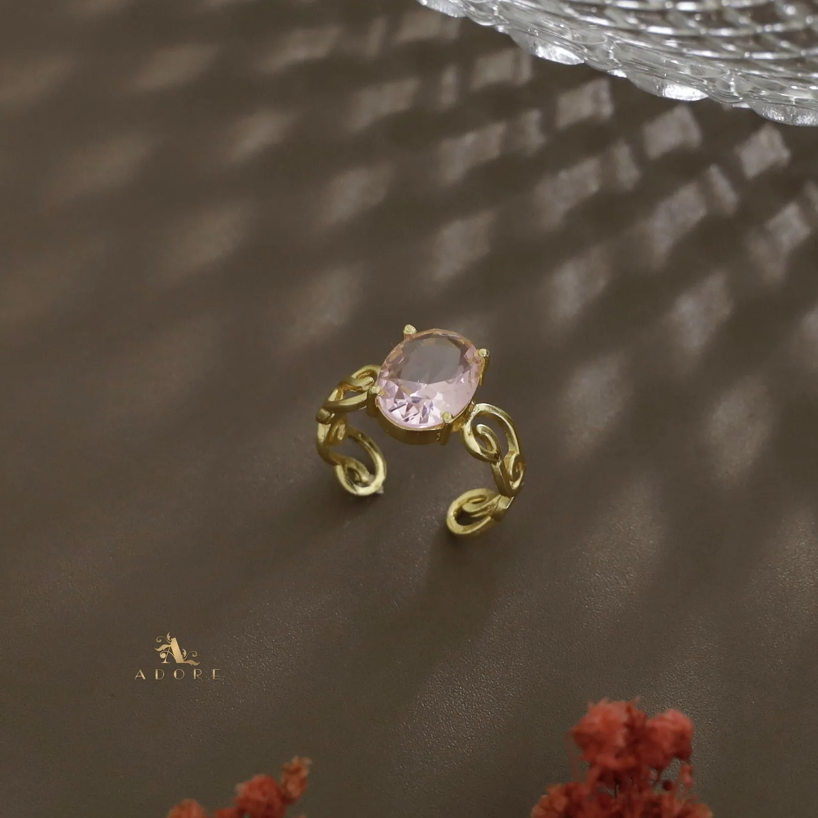 Curly Adjustable Rings (Colour Options)