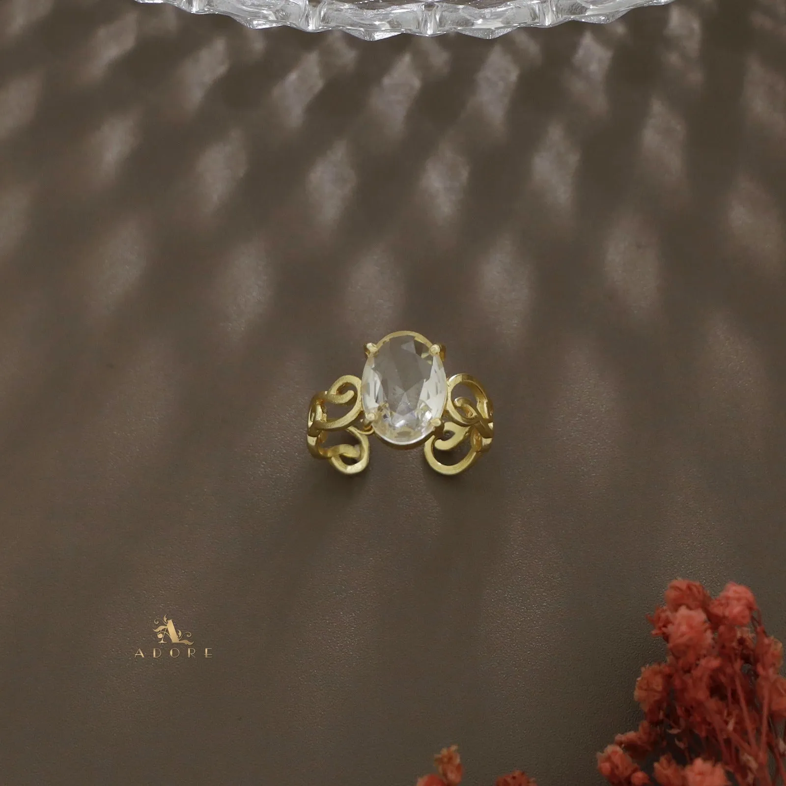 Curly Adjustable Rings (Colour Options)