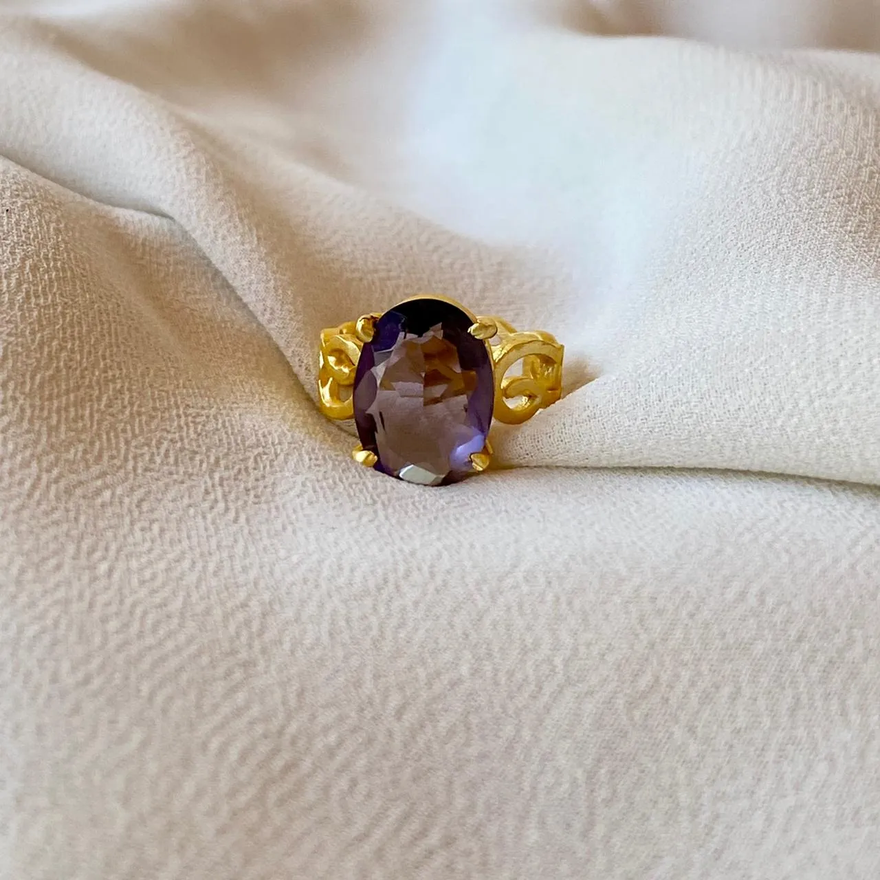 Curly Adjustable Rings (Colour Options)
