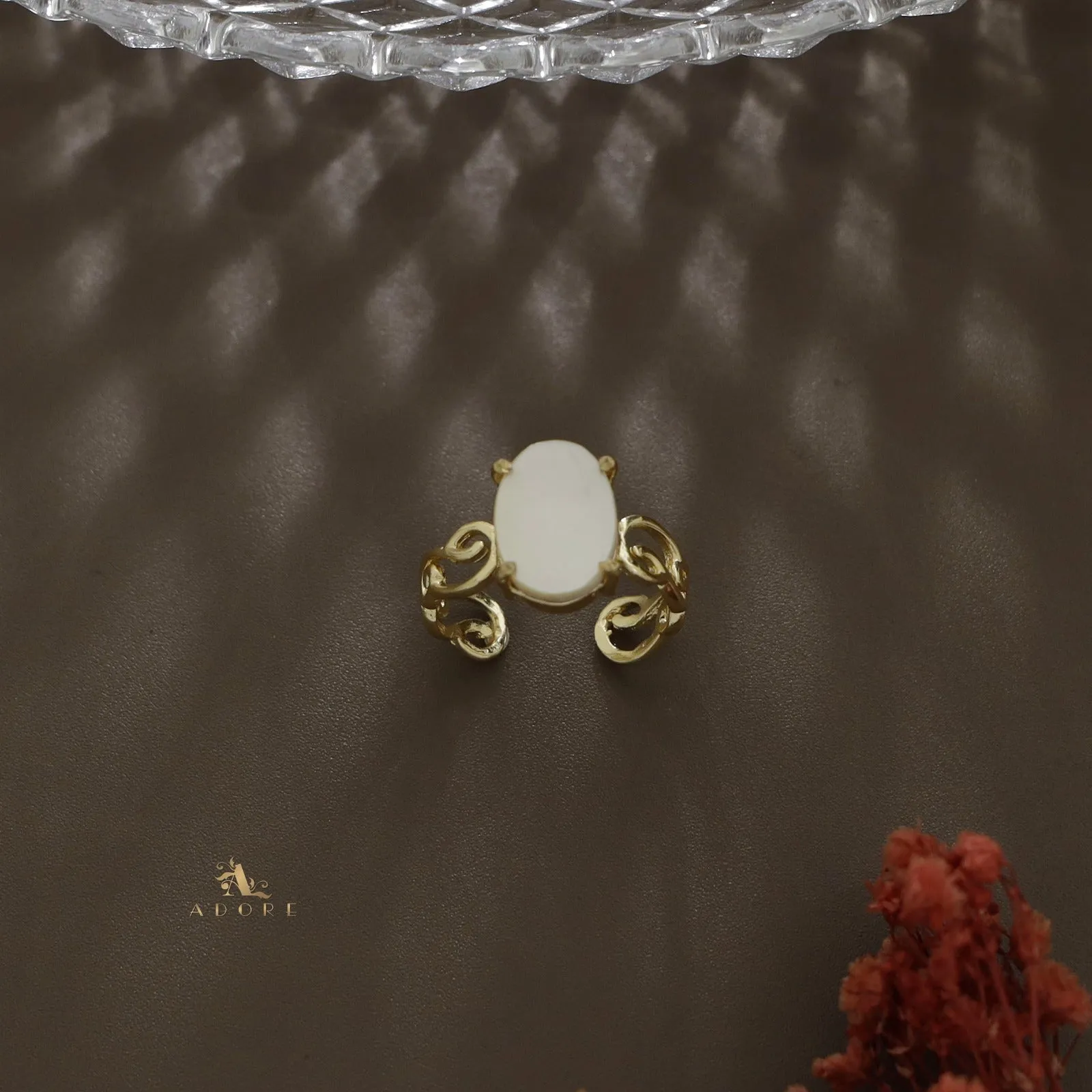 Curly Adjustable Rings (Colour Options)