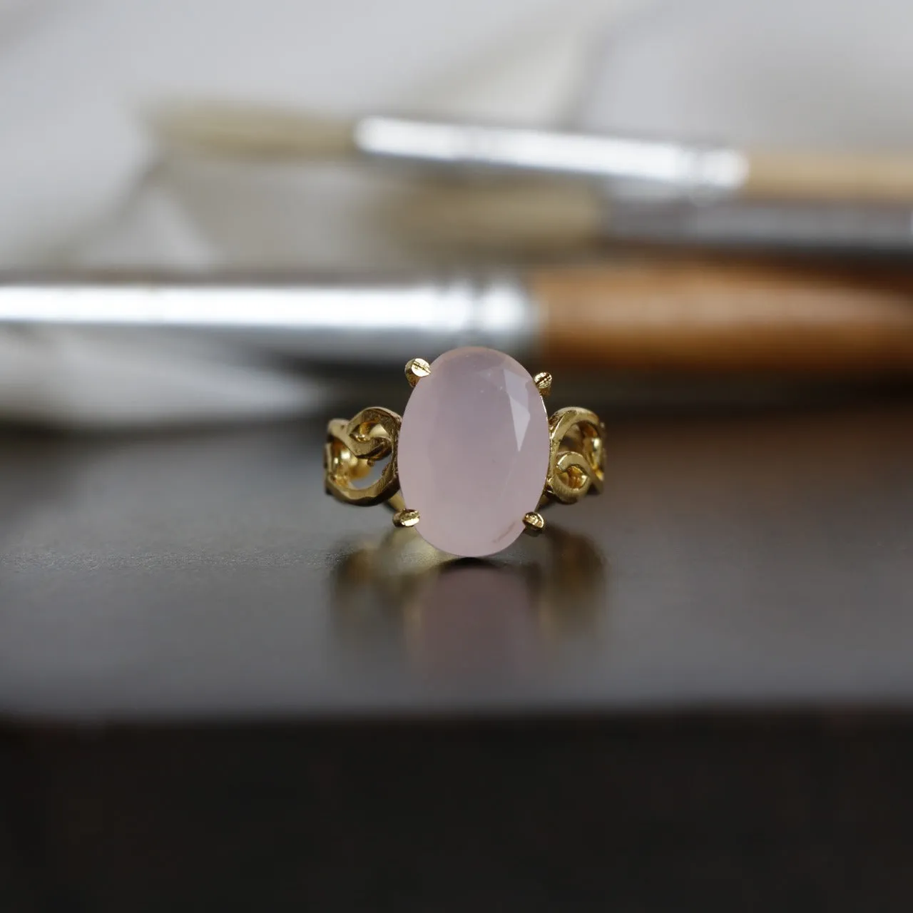 Curly Adjustable Rings (Colour Options)