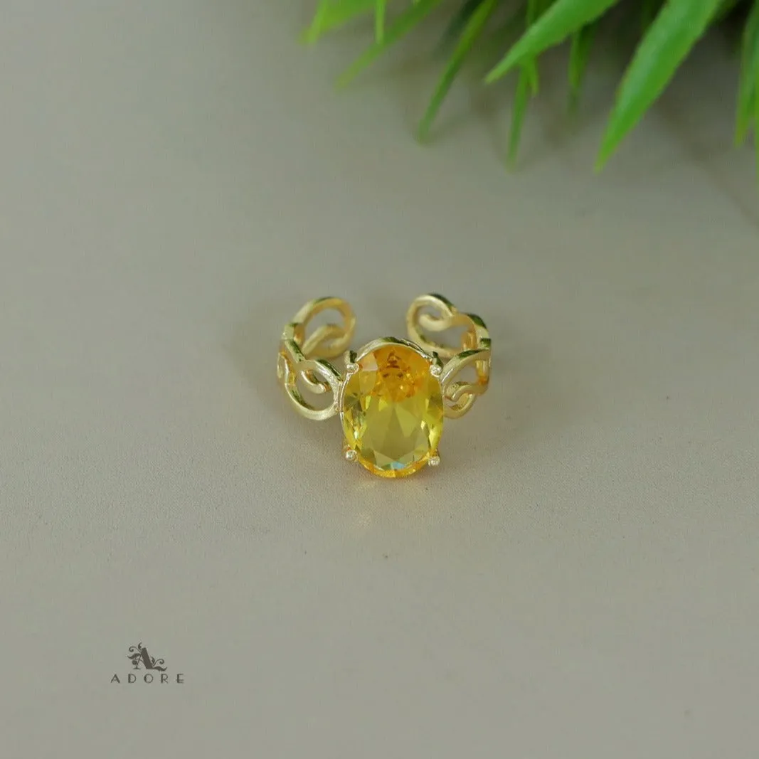 Curly Adjustable Rings (Colour Options)