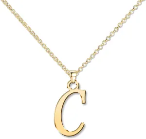 Custom Initial Monogram Letter C Name Necklace Personalized Mom Family Friends BFF Women Gift