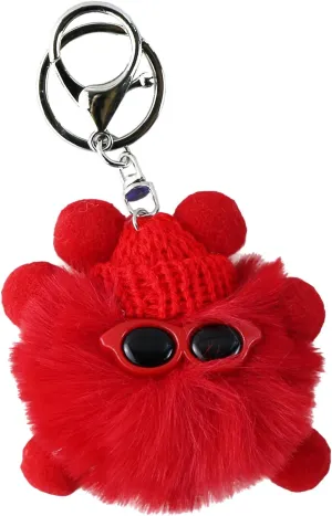 Cute Soft Plush Keychain Fluffy Pendant for Car Backpack Purse Wallet Key Ring Accessories for Women Girls Birthday Christmas