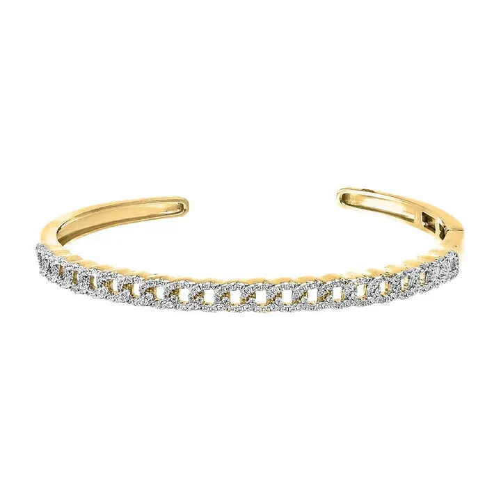 CZ Chain Link Cuff