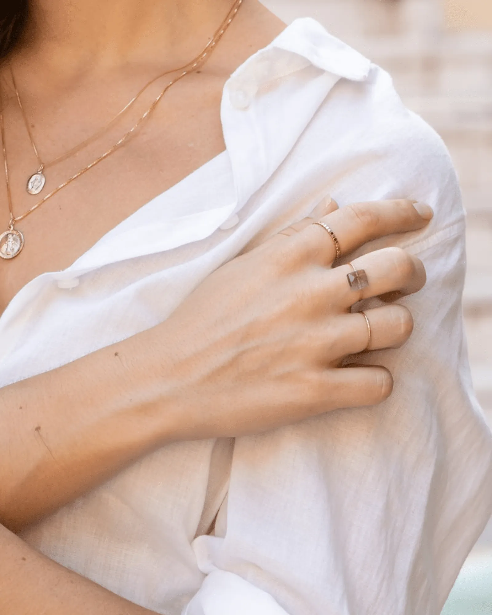 Daily Serenity Rings Square