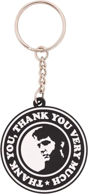 Desert Cactus Elvis Presley Keychain Decorative PVC Material Durable and Lightweight Great for Gifts and accessories (PVC Keychain A)