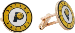 Desert Cactus Indiana Pacers Cufflinks NBA Team Logo National Basketball Association Formal Wear (Cufflinks)