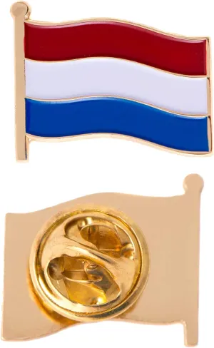 Desert Cactus Netherlands Lapel Pin Country Flag Enamel Souvenir Made of Metal Hat Men Women Patriotic (Waving Flag Lapel Pin)