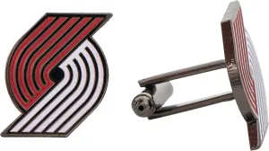 Desert Cactus Portland Trail Blazers Cufflinks NBA Team Logo National Basketball Association Formal Wear (Cufflinks)
