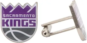 Desert Cactus Sacramento Kings Cufflinks NBA Team Logo National Basketball Association Formal Wear (Cufflinks)