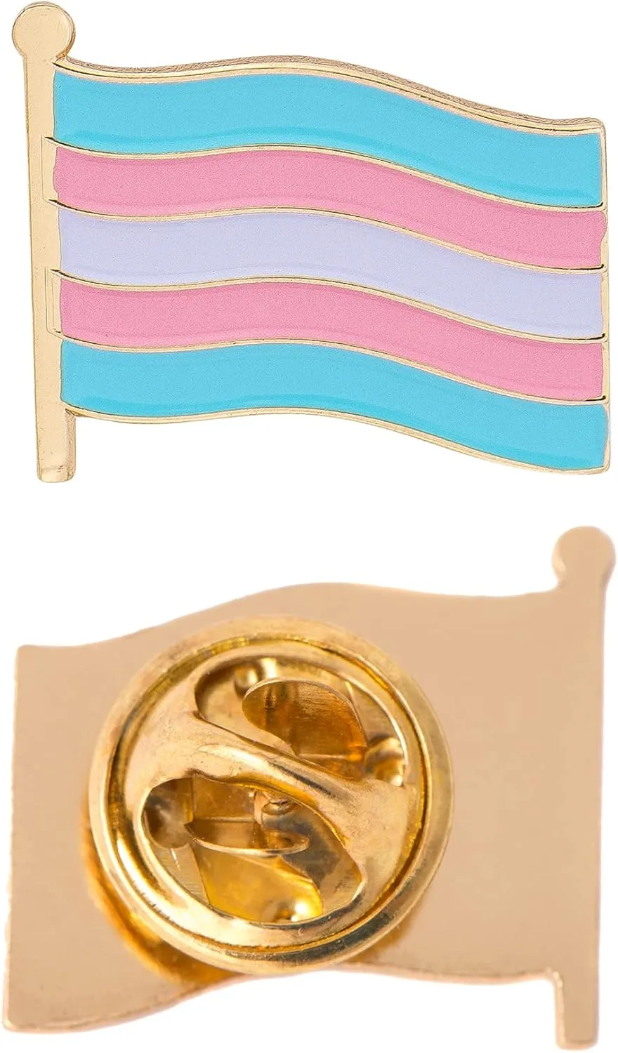 Desert Cactus Transgender Lapel Pin Enamel Made of Metal Souvenir Hat Men Women Patriotic (Waving Flag Lapel Pin)