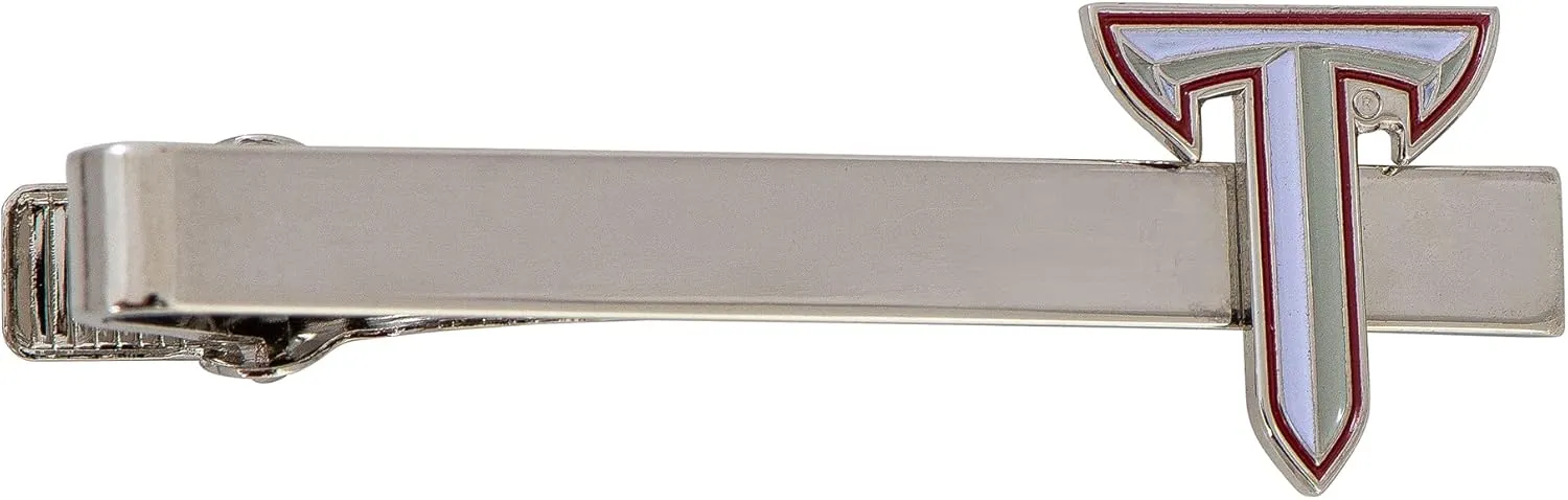 Desert Cactus Troy University Tie Bar Trojans Logo Clips Greek Formal Occasion Standard Length Width