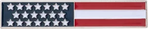 Desert Cactus United States of America Lapel Pins USA Country Flag Enamel Made of Metal Souvenir Hat Men Women Patriotic American (Bar Flag Pin)