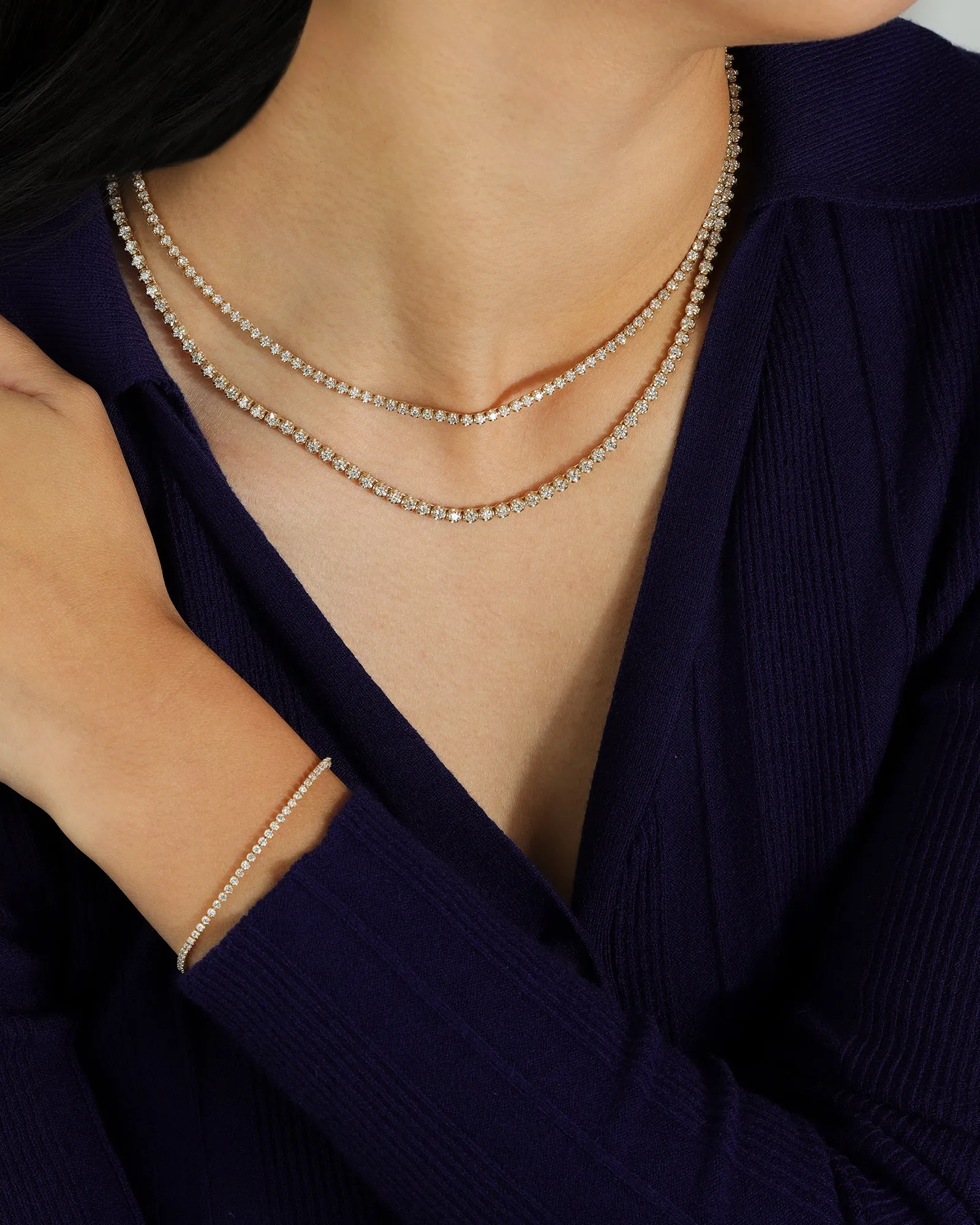Diamond Tennis Bracelet | Small